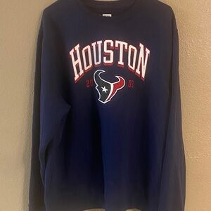 Houston Navy Sweatshirt
